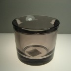Blomus Mimo Large Glass Tealight Holder Smoke
